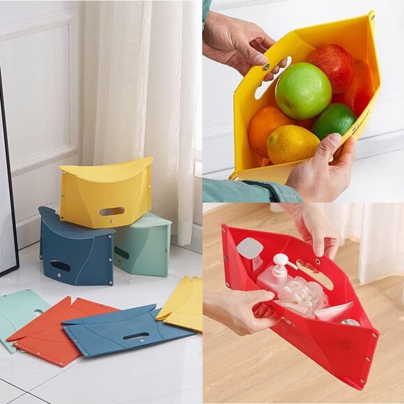 Multifunctional Portable Chair Home Travel Outdoor Portable Folding Stool Hand - Picture 5 of 10